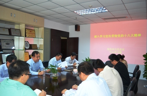 okpay钱包集团党总支组织学习十八大精神