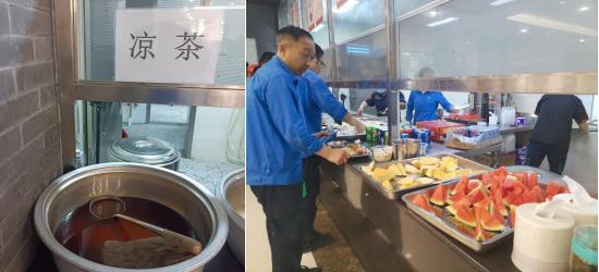 齐心协力战酷暑 关爱一线送清凉  okpay钱包各项目公司开展高温慰问及急救培训活动